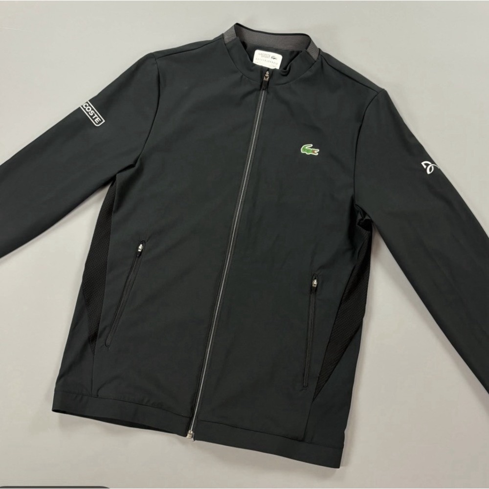 Lacoste Sport Novak Djokovic Full Zip Performance Track Tennis Jacket XS Fr 46